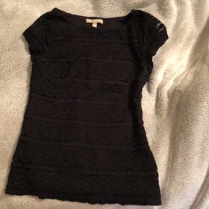 NWOT banana republic lace short sleeve